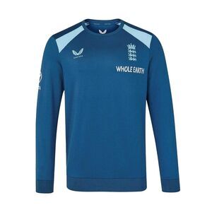 Castore Mens 2026/2027 England Cricket Sweater / Ensign Blue